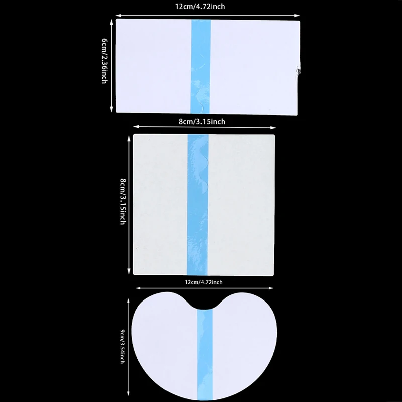 30/90pcs/bag Waterproof Self-adhesive Shoe Toe Patches Rainy Day Adhesive Waterproof Shoe Covers For Rainy Day And Dirty Ground view 5