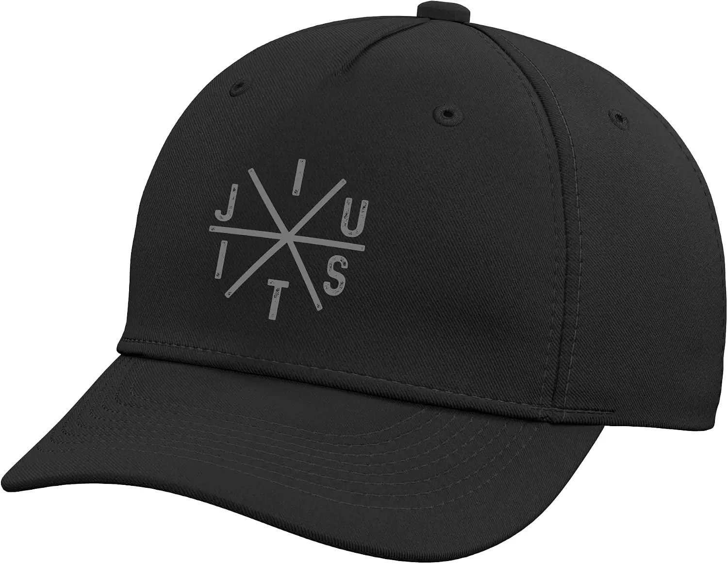 Jiu Jitsu MMA Mixed Martial Arts Fighter Brazilian BJJ Adjustable Baseball Hat Customizable Customizable Multi-color Version
