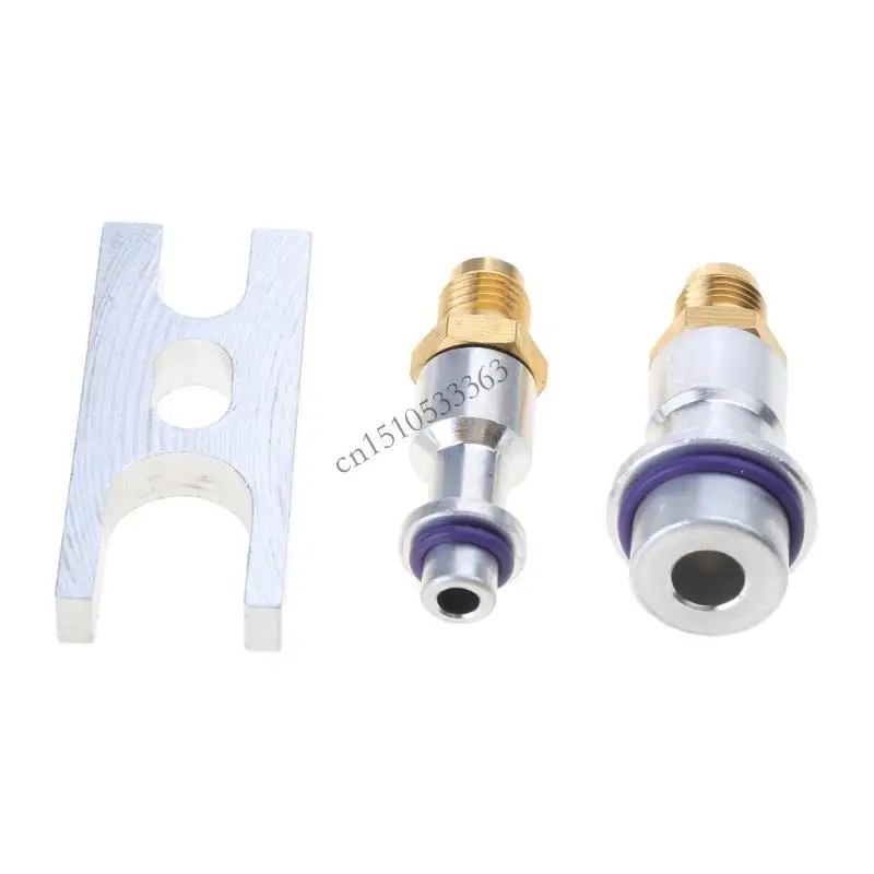 

090E Car A/CLeak Test Plug Stopper Pipe Leak Detection Auto A/CRepair Accessories