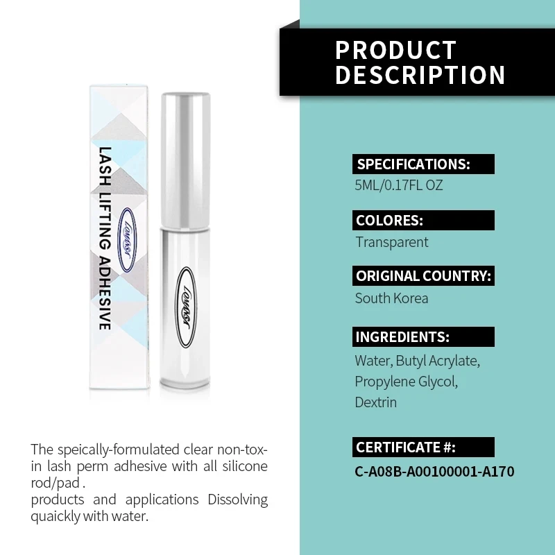 PERMANIA Lash Lifting Glue For Eyelash Lift Perming Adhesive Korea Clear Lash Perm Adhesive Lomansa Liftlash Wholesale Make up