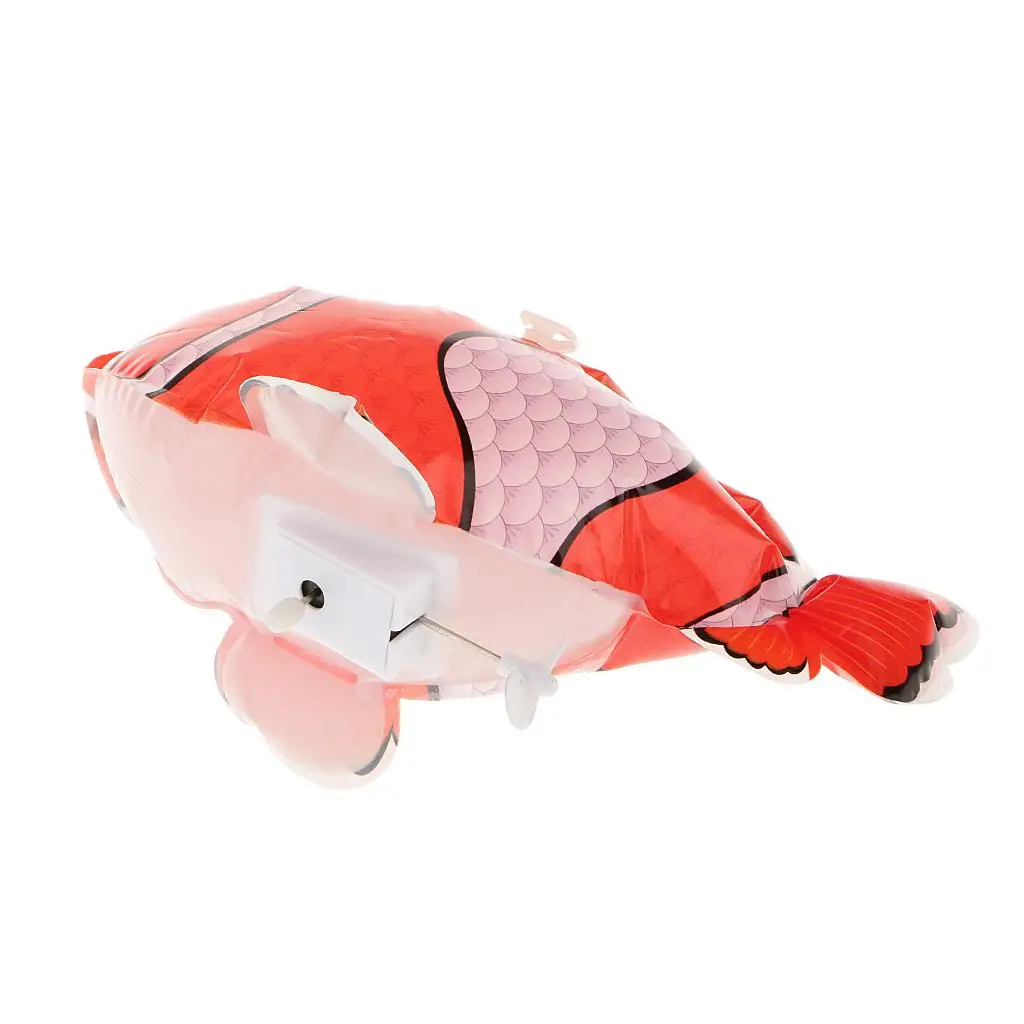 Mini giocattoli gonfiabili modello di pesce a carica per bambini