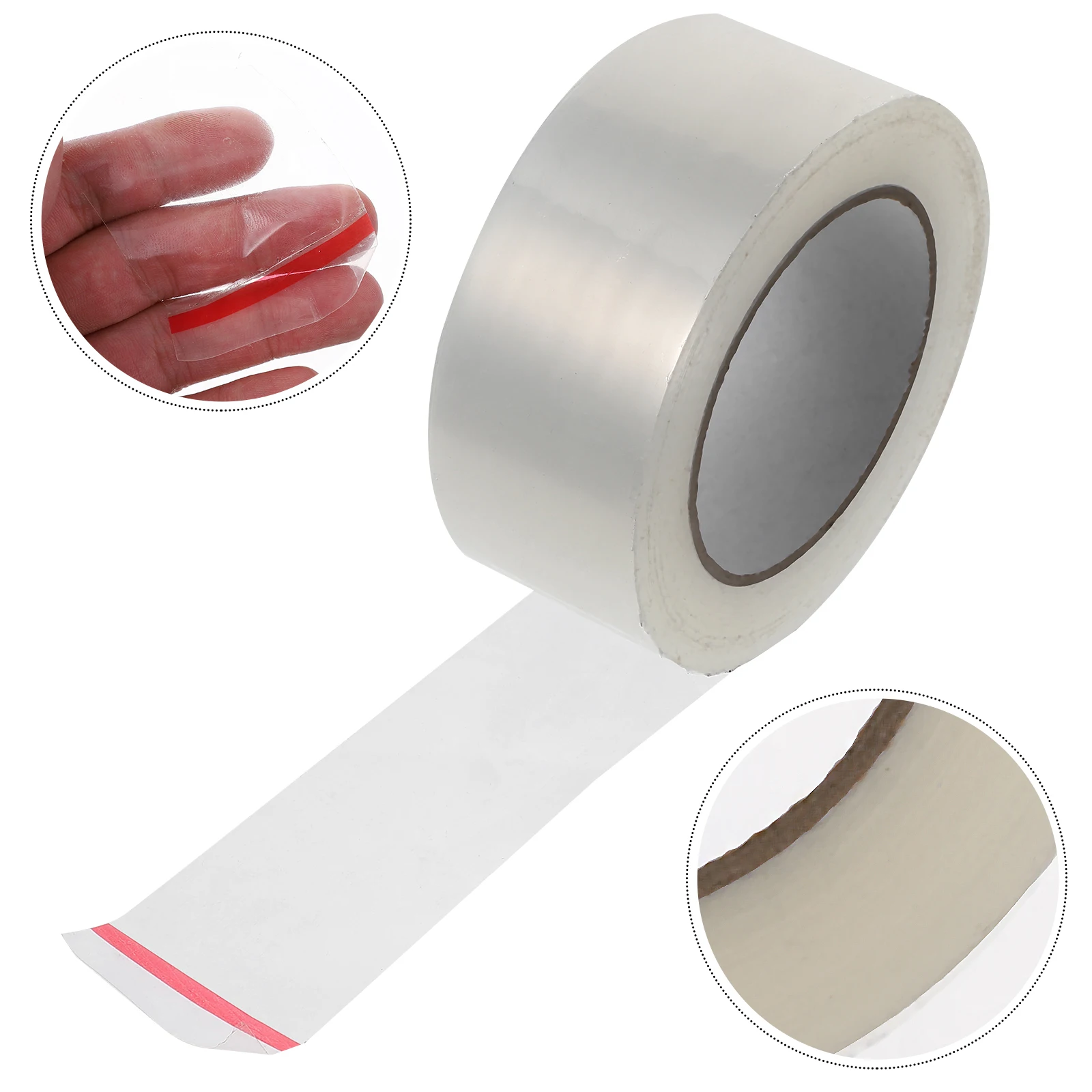

Silent Tape Low Noise for Packing Boxes Carpet Packaging Sealing The Transparent
