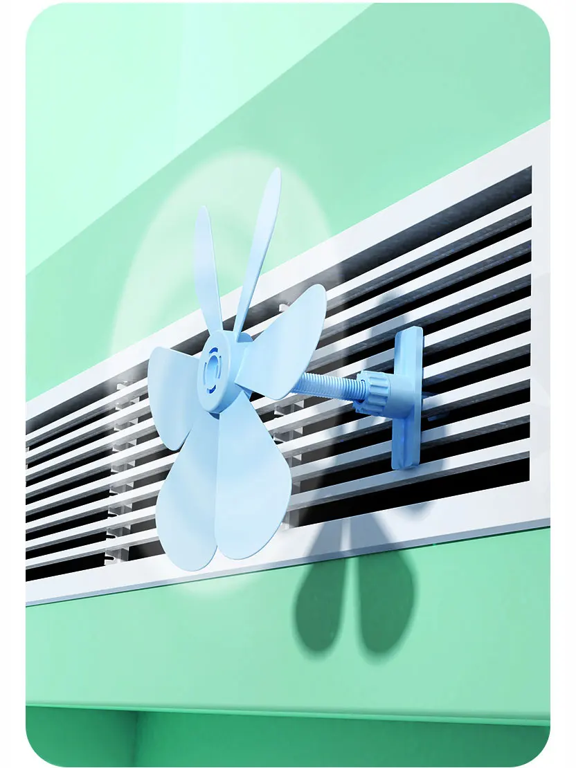 Universal Air Conditioner Vent Deflector – Prevents Direct Cold Air from HVAC/Central Air Vents