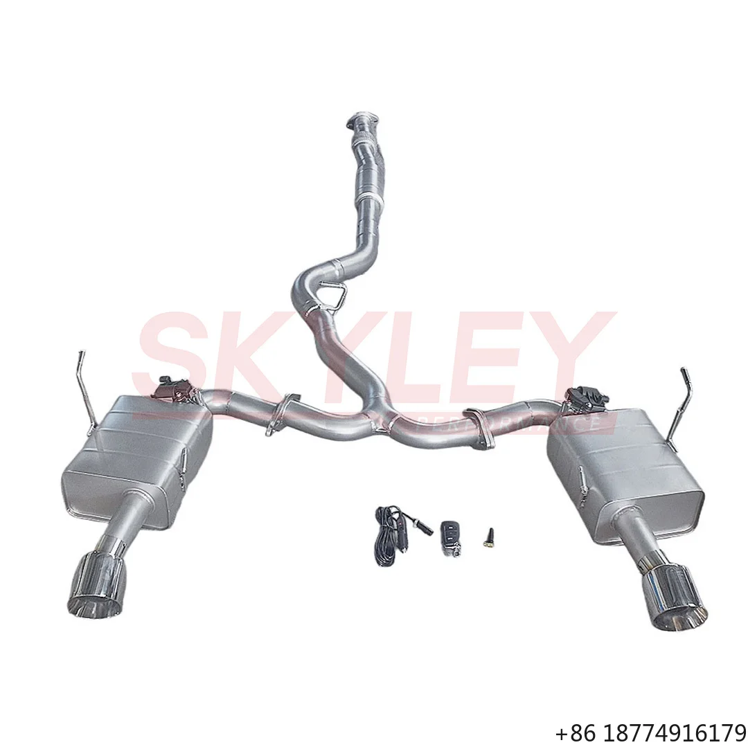 

Выхлопная система Valvetronic Catback для WRX/STI 2.0T 2.5T (2015-2021) с 3-дюймовой трубой и четырьмя насадками глушителя