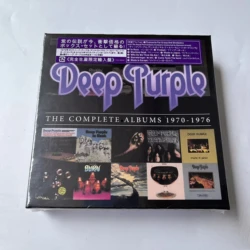 Rock Band Deep Purple Music CD Complete Album 1970-1976 10pcs Music Record Cosplay Walkman Car Party Soundtracks Box Collection