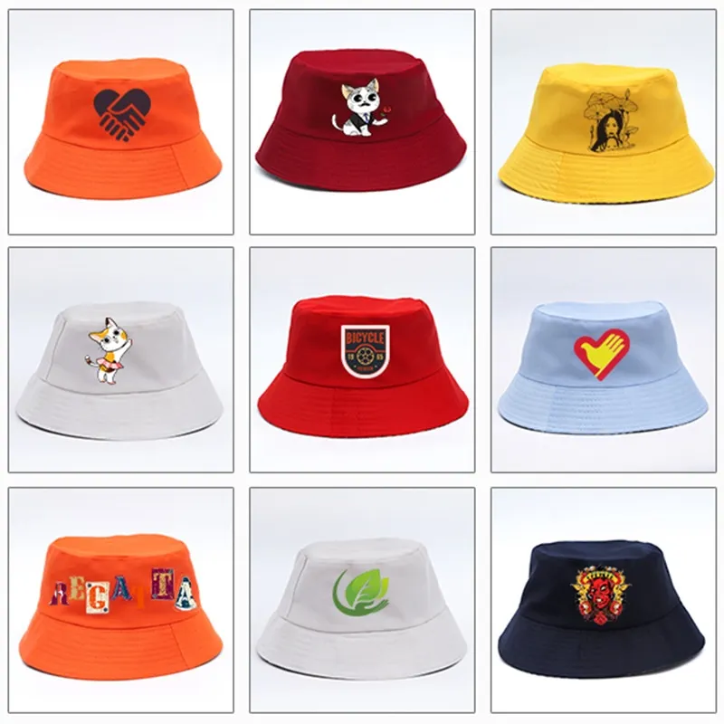 Custom Bucket Hat With Your Logo,Personalized Your Own Design Text Photos Image Bucket Hats For Women Black Fisherman Cap Unisex