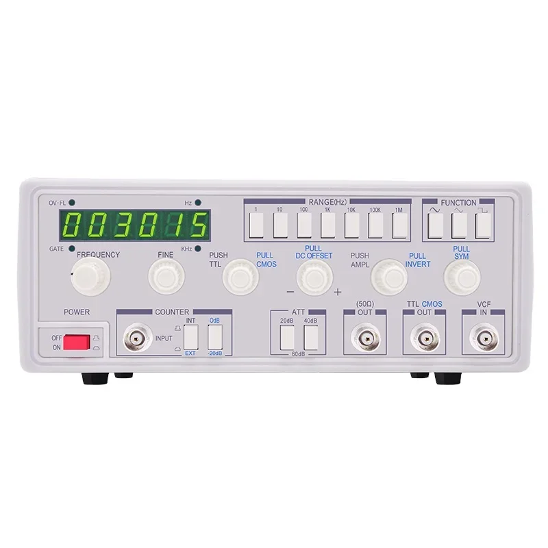 15MHz Digital Signal Generators With Frequency Counter Function Generator MFG-3015