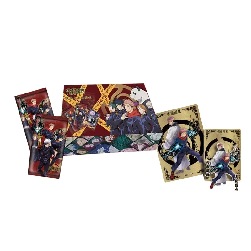 

Jujutsu Kaisen Collection Cards Booster Box Kids Toys Games For Children