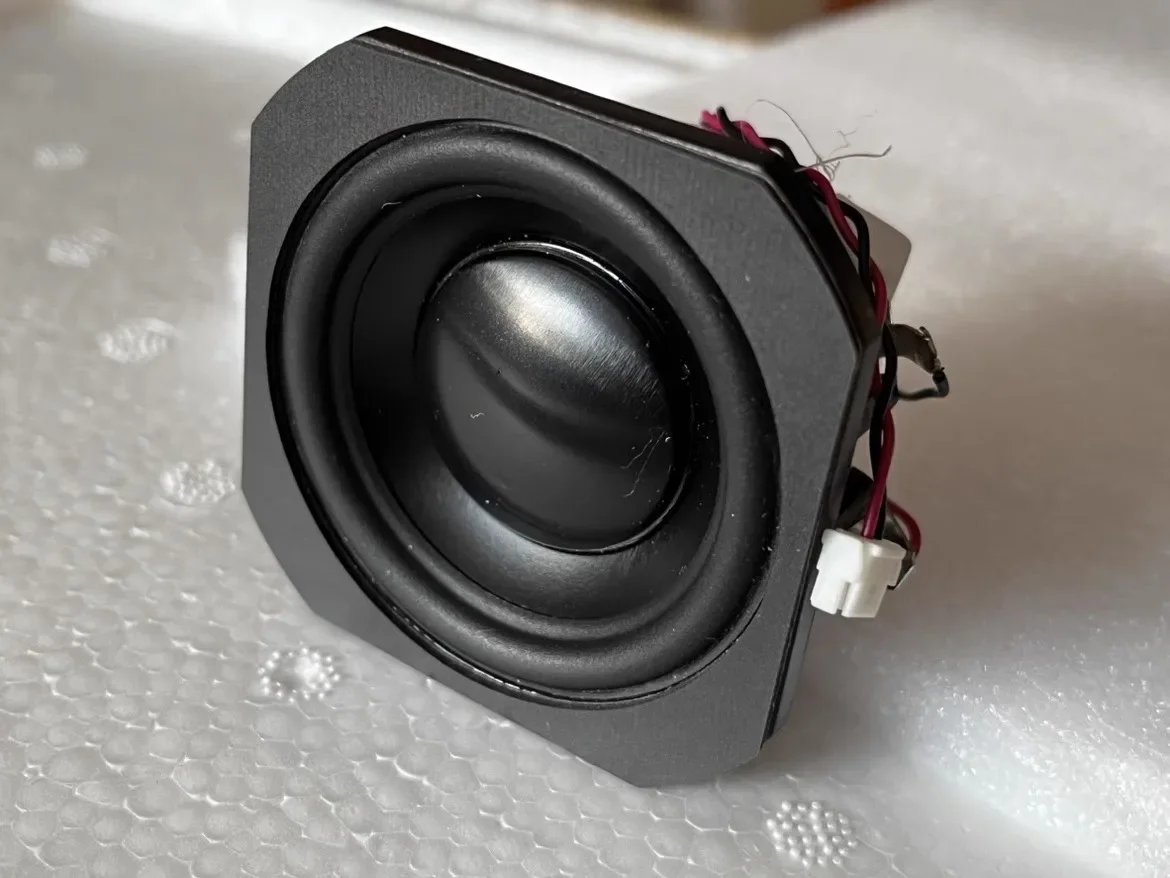 Ghxampa-وحدة مكبر صوت كاملة المدى لمخروط ألمنيوم عديم النبقر ، نيوديميوم ، أسود بأكسيد ، 2 بوصة ، البوتيك ، 2