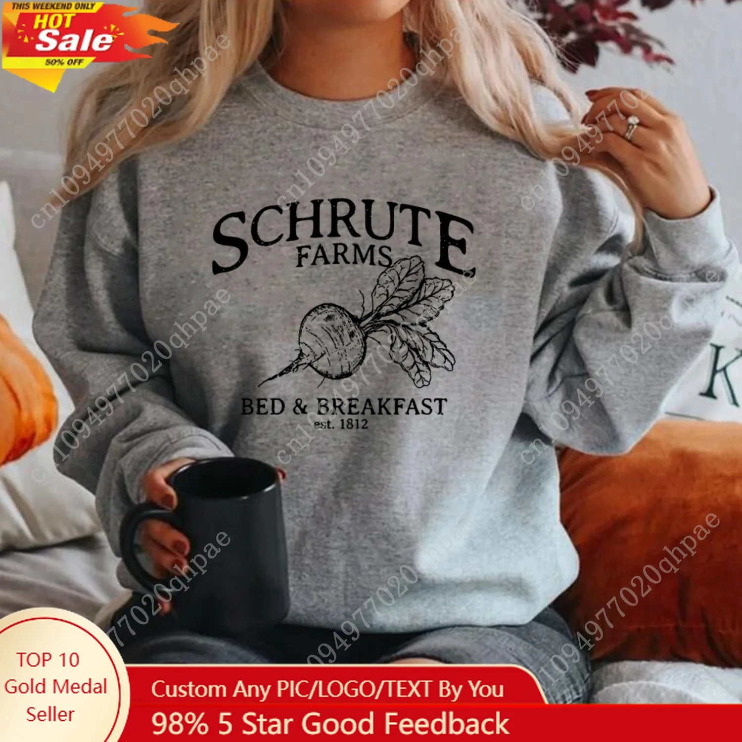 

Schrute Farms Sweatshirt The Office Sweatshirts Funny TV Show Hoodie Streetwear Women Top Unisex Long Sleeve Pullovers Hoodies