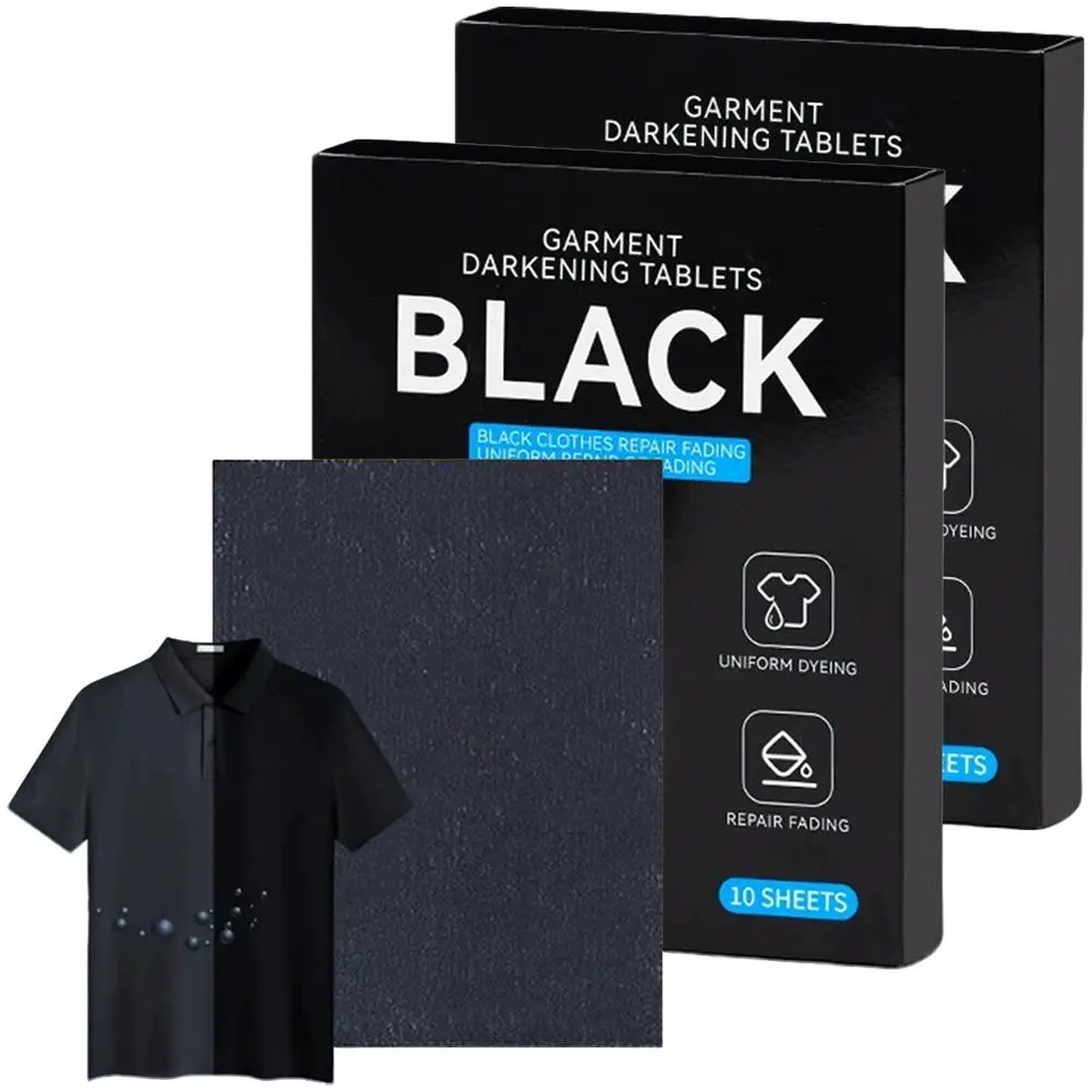 Laundry Black Color Enhancement Sheet-non-woven Fabric Used for Fading Black Clothes, Supplementing Color, Improving Color