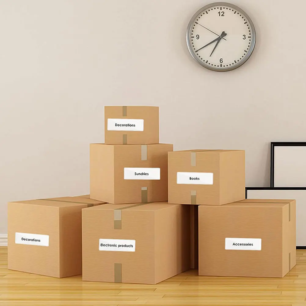 40 مجموعة من جيوب الملصقات ذاتية اللصق شفافة لتنظيم الملفات وحاملي بطاقات الفهرس وتخزين المكتب وخزانة الملفات والأعمال التجارية #1