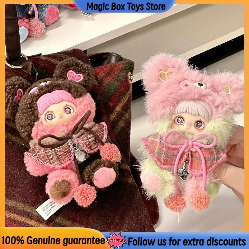 

Подлинная серия Maymei Ting Bear Cookie, милая виниловая плюшевая слепая коробка, плюшевая игрушка, фигурка, украшение, сумка, подвеска, загадочная коробка, подарочные игрушки