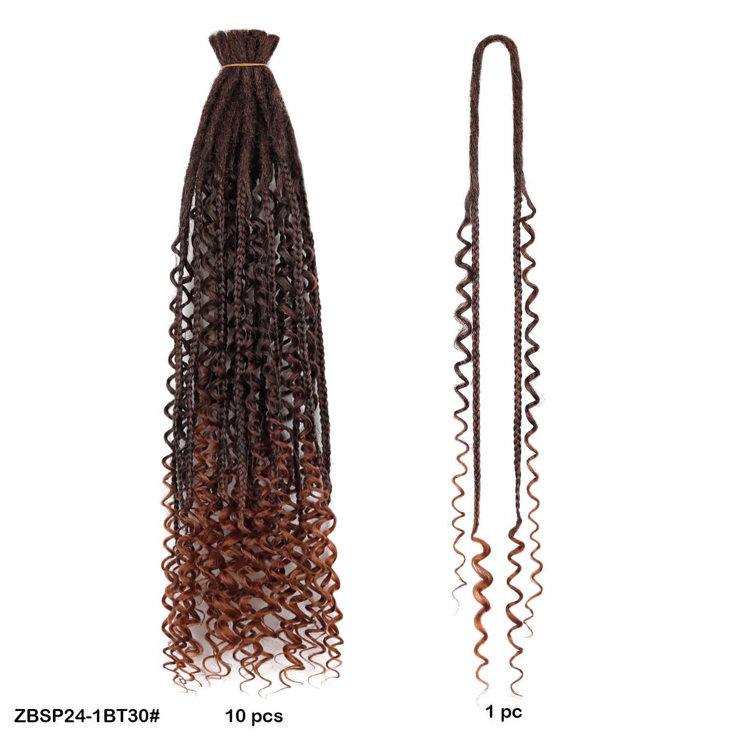 Crochet Box Braids 24 Inch Afro Goddess Hair Extensions