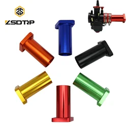 ZSDTRP CNC Intake Manifold Carburetor Adapter Engine Connector for PWK 21-30MM VM24 VM28