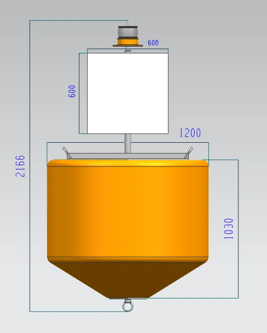 2026 Ocean Buoy Navigation Float Barrier Warning Float Customized Edition