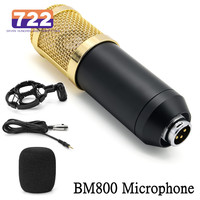 BM800 Condenser Microphone Professional BM 800 Microphone For Computer PC KTV Radio Broadcasting Singing Recording BM-800