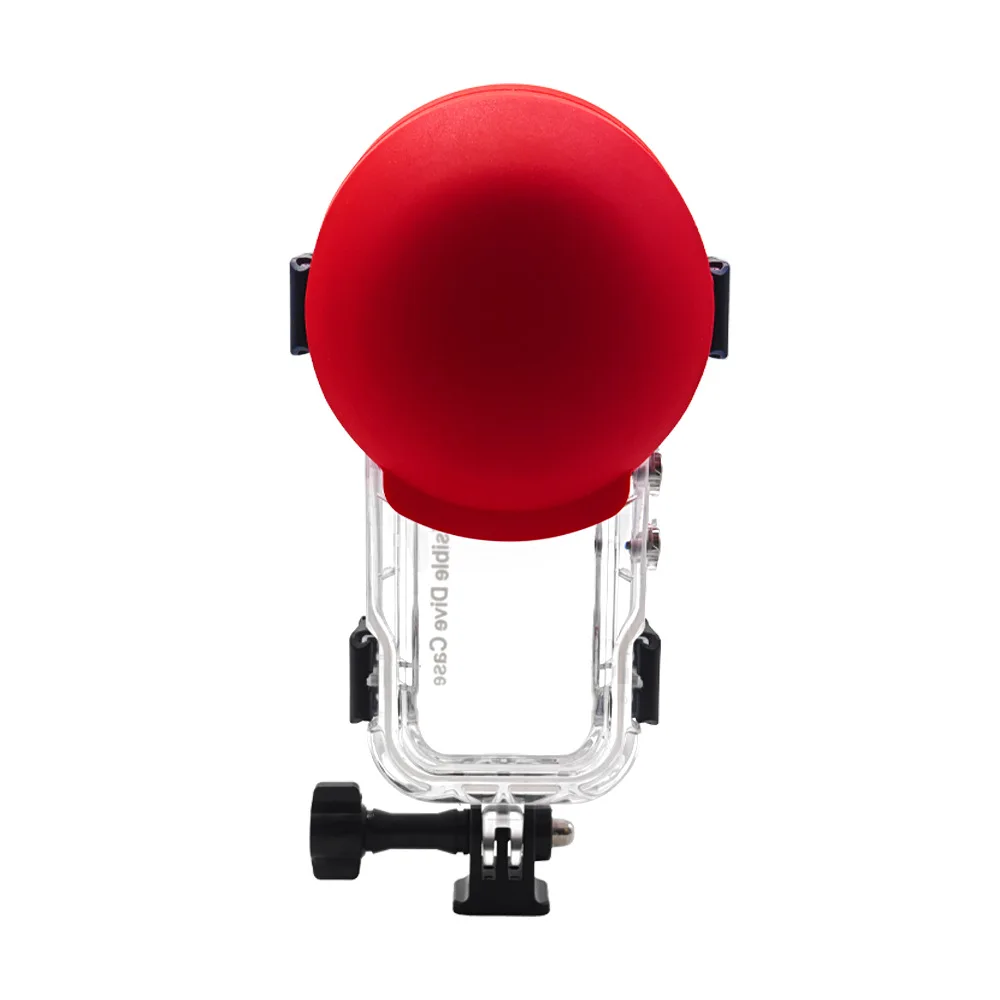 

For Insta360 X5 Invisible Waterproof Silicone Case Anti-Scratch Anti-Fall Protective Cover for Camera Equipment