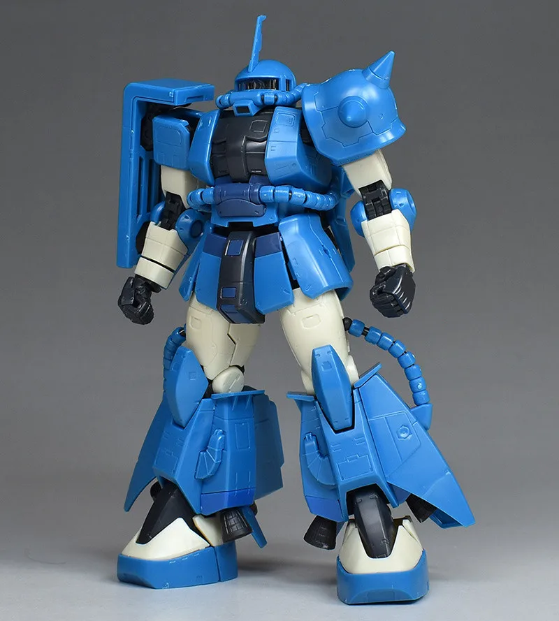 Kit de modelo Original genuino de figura de Anime RG 1/144, juguetes de adorno de modelo coleccionable, ROBERT GILLIAMS ZAKUⅡ PB Limited