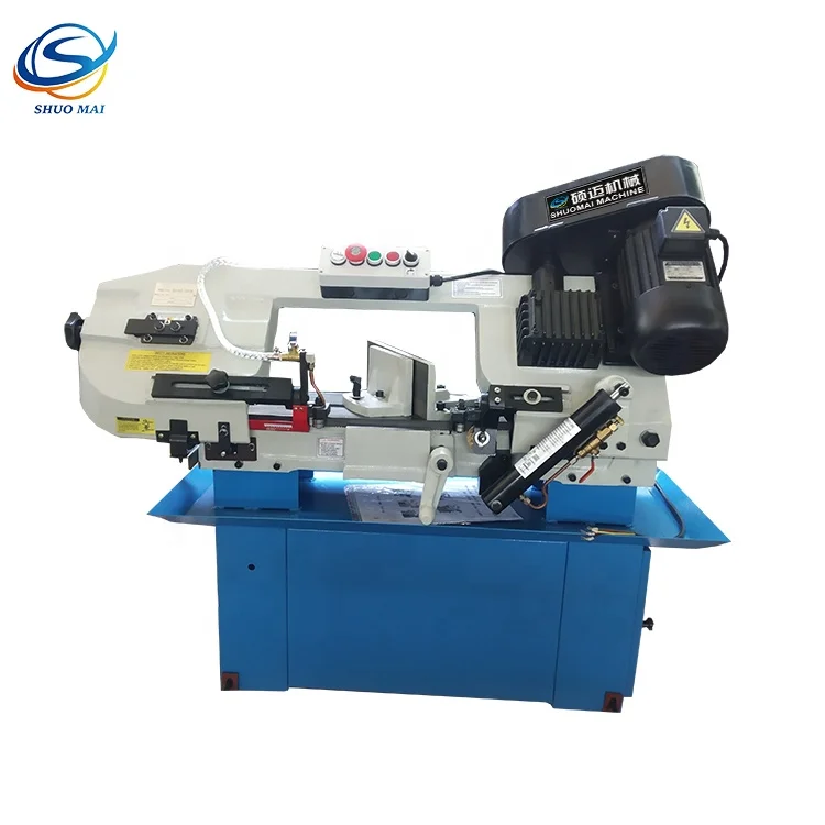 Bs-712N Small Size Mechanical Band Saw Hine For Cutting Metal Pipe