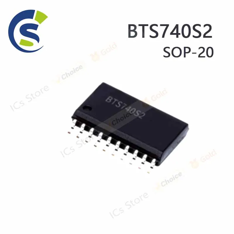 5-10PCS 100% New BTS740S2 BTS740S BTS740 sop-20 Chipset