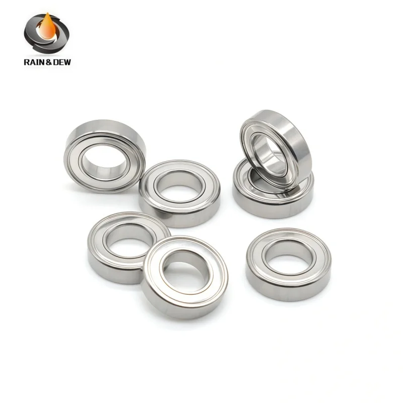 10 Stück S635ZZ 5 x 19 x 6 mm, doppelt geschirmt, Miniatur-ABEC-7, hochwertiger Edelstahl, Lagerstahl, 635zz-Lager – Detail 2