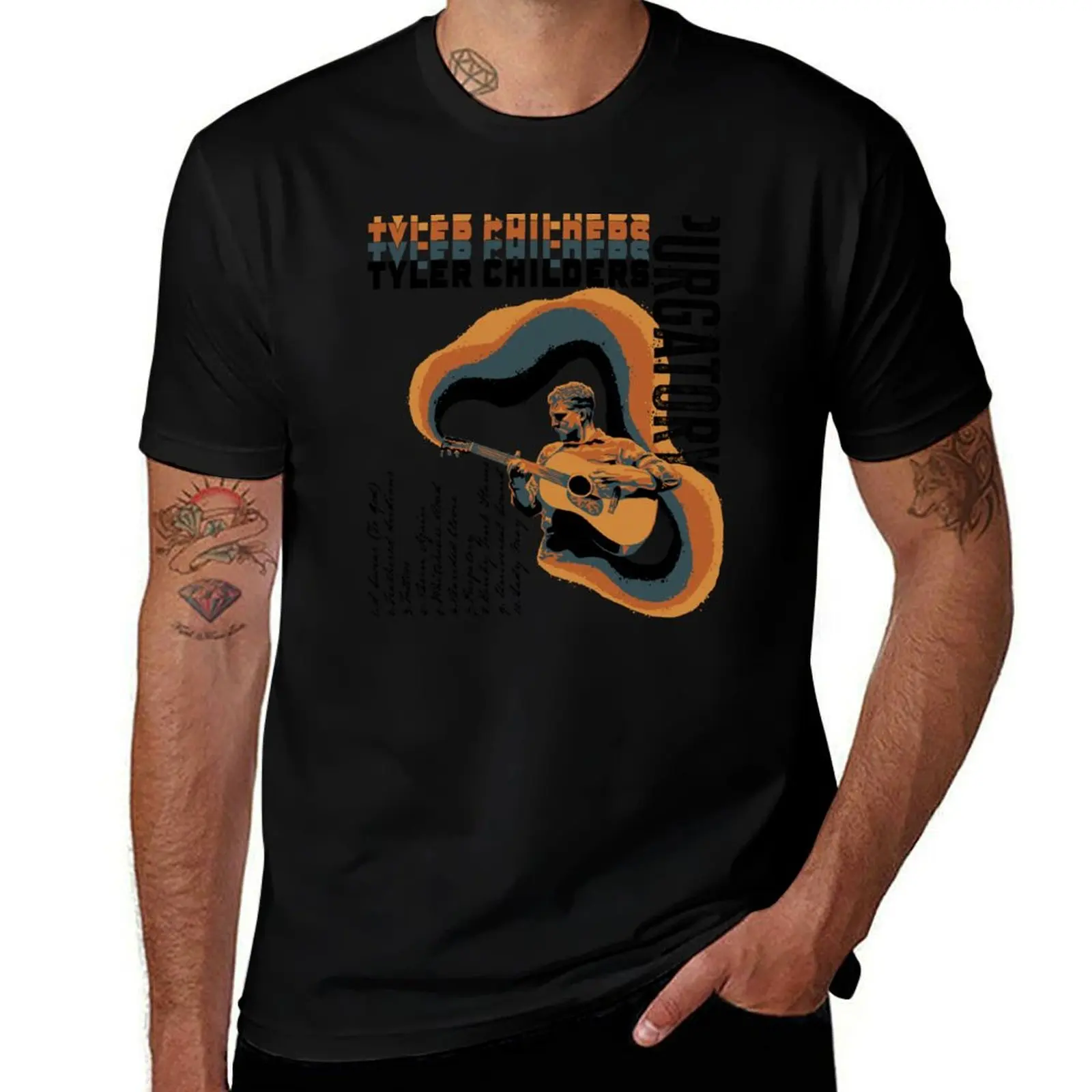 

Tyler Childers T-Shirt Funny t-shirts anime t shirts sports fans Aesthetic clothing plain black t shirts men