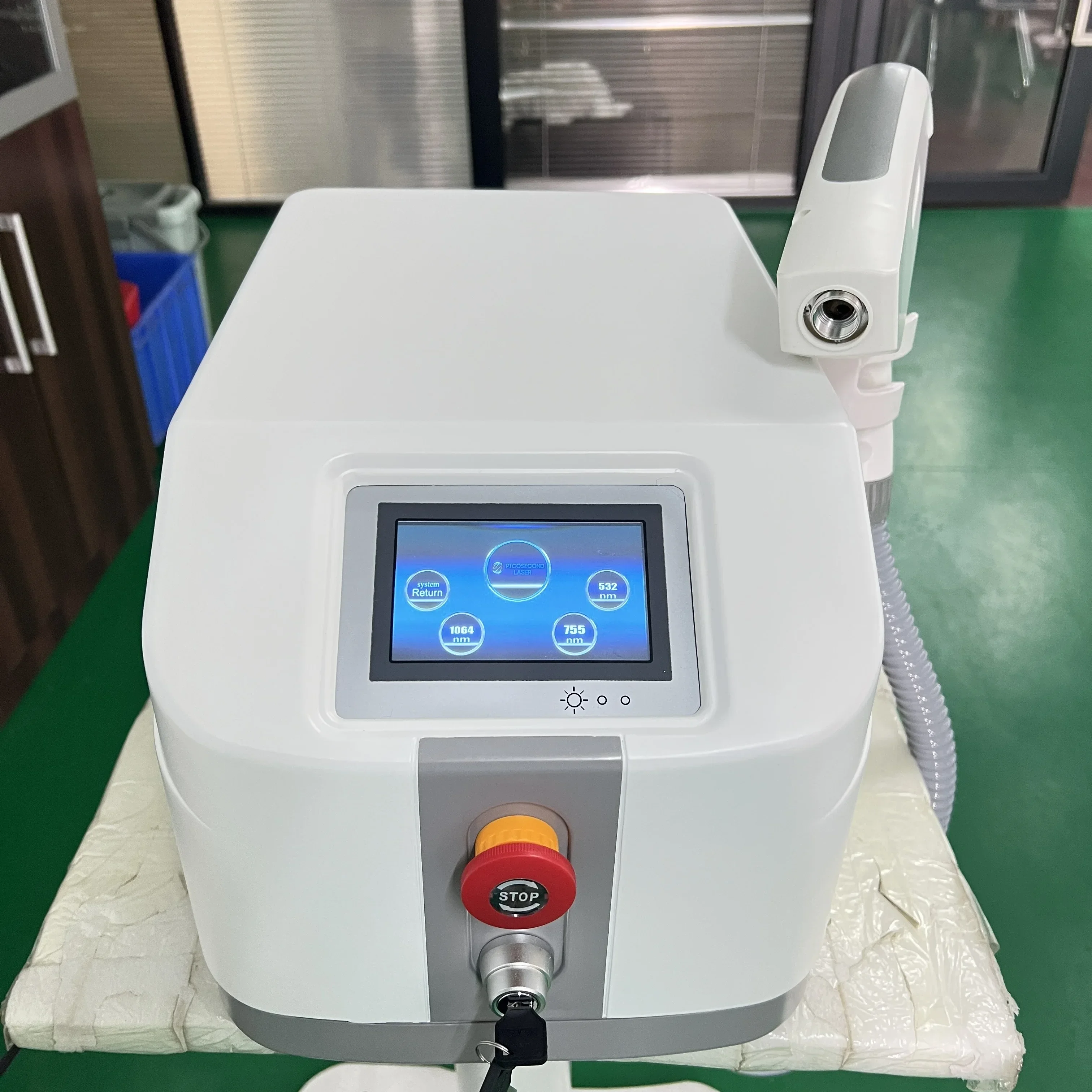 Newest Tattoo Removal Beauty Machine Portable Laser Pico Laser 755 1064 532nm Hive Picosecond Skin Rejuvenation Beauty Machine