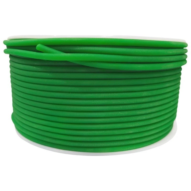 

1-5 метров зеленые полиуретановые конвейерные ленты, круглый приводной ремень из полиуретана, диаметр шнура 1,5/2/2,5/3/3,5/4/5/6/7/8/9/10/12/15/18 мм