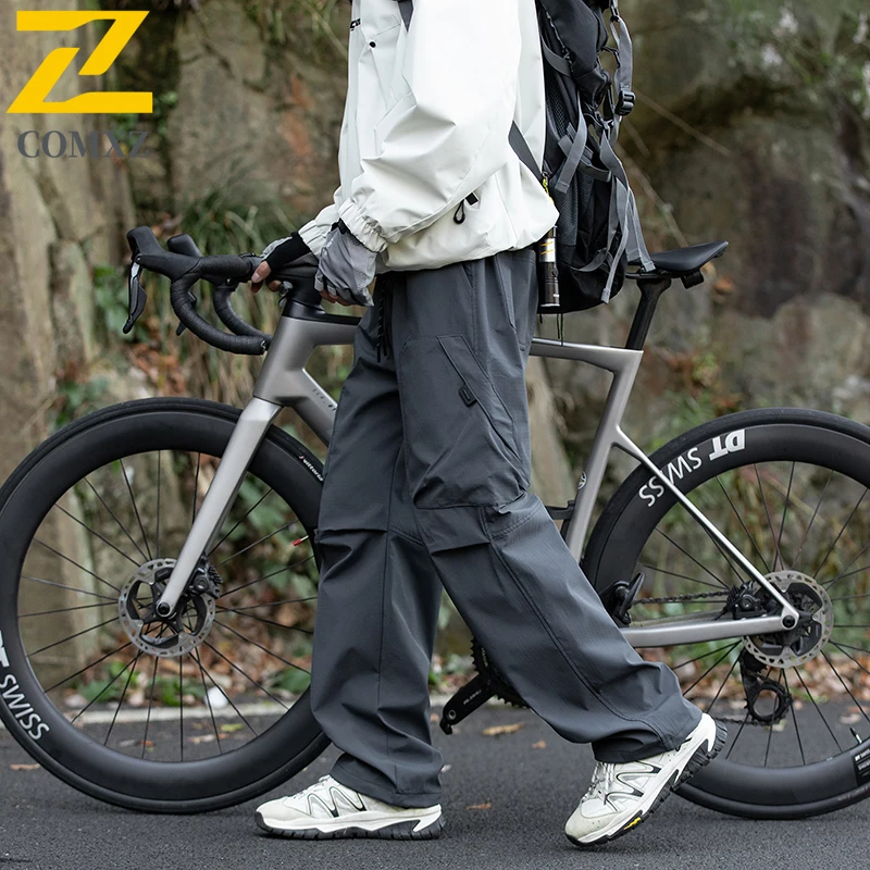 Retro Men's Pants 2025 Fall Lightweight Hiking Jogging Trousers Camping Outdoor Adventure Minimalist Style Breathable Pants