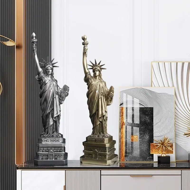 Statue of liberty home living room figure model statue ornaments office desk small furnishings