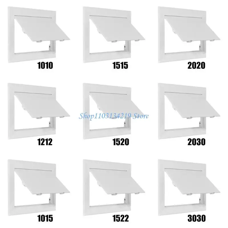

N5KC Универсальный пластиковый смотровой люк нажимного типа, настенный, потолочный, белая крышка люка