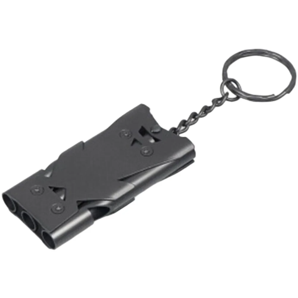 Survival Whistle Camping Safety Alarm 3-Tube Survival Whistle Enlarged Tube Diameter Lightweight Portable For Cave Exploration