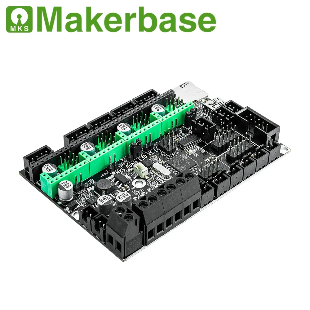 Makerbase MKS Robin E3D V1.1 Motherboard 3D Printer Parts with TMC2209 Driver VS SKR MINI E3 V3.0 For Ender3/5 Voron and Klipper