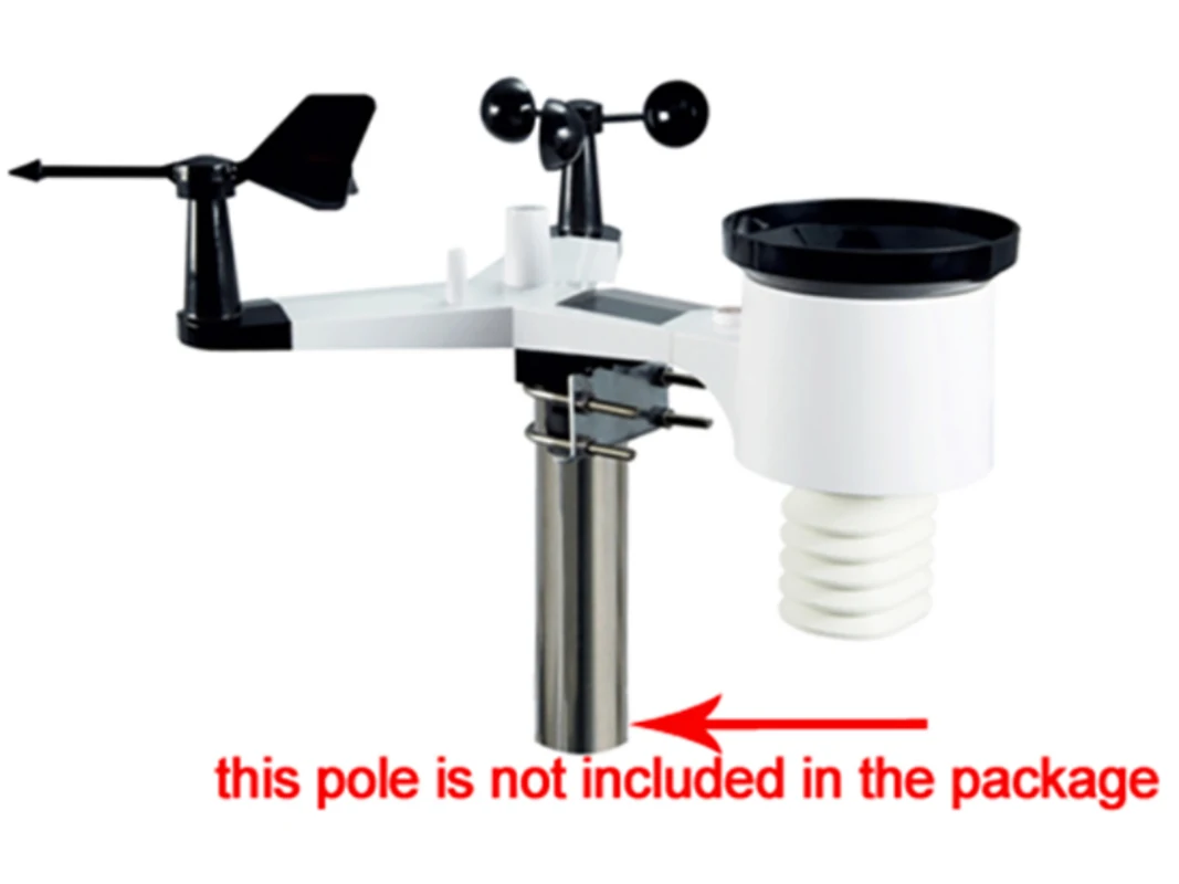 

Outdoor sensor (spare part) for weather station wireless 433Mhz