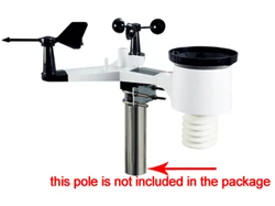 Outdoor sensor (spare part) for weather station wireless 433Mhz