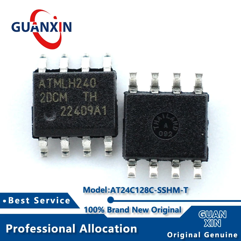 

100% New AT24C128C-SSHM-T SOIC-8 Marking 2DCM AT24C128