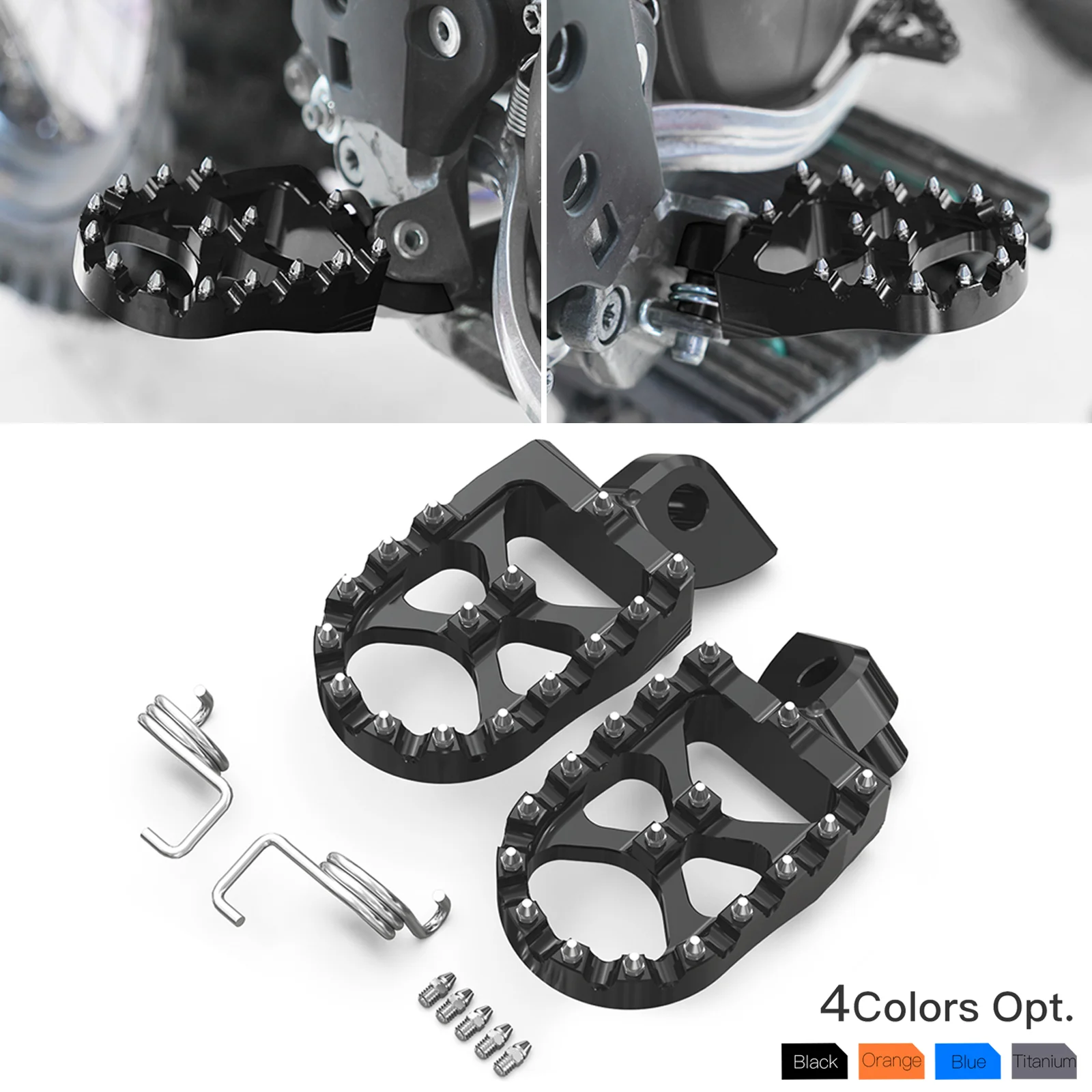 

NICECNC For KTM EXC 300 EXC 250 EXCF 350 EXC 450F 1998-2016 Foot Pegs Footrest Pedals SX 125 SXF 250 SXF 450 XC XCF XCW XCFW