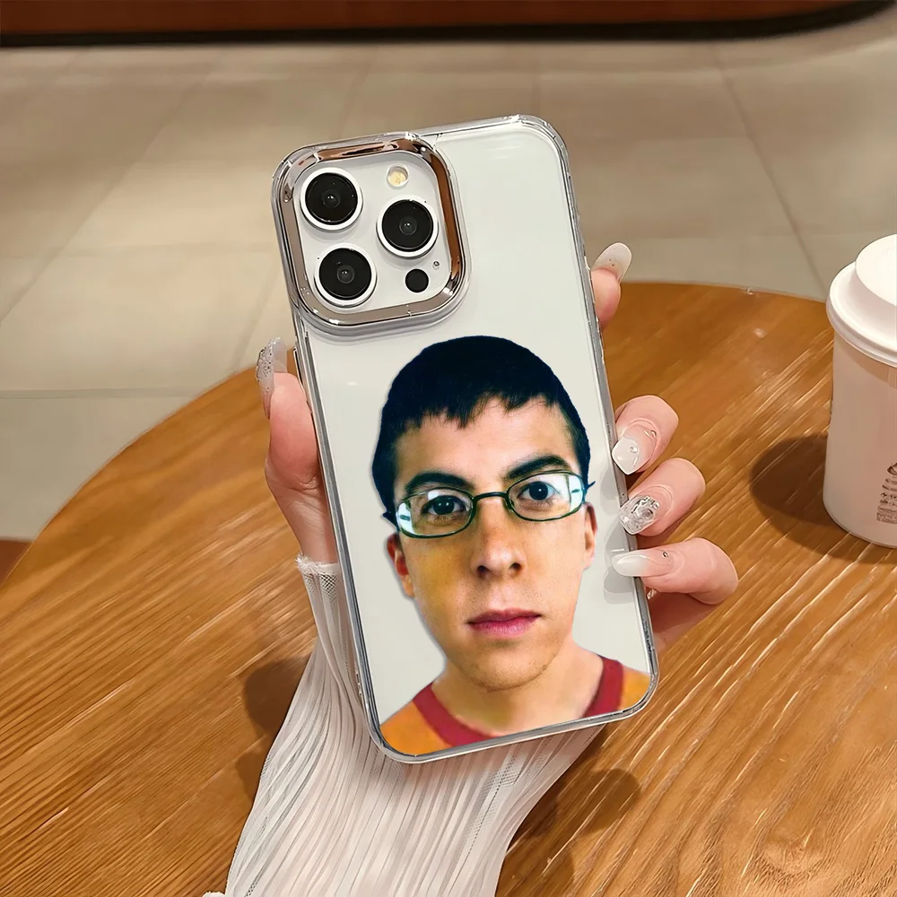 Mclovin Movie Superbad Phone Case For iPhone 17 16e 16 15 14 13 12 11mini Pro Max X XR XSMAX 8 7 Air Plus Transparent Soft Cover