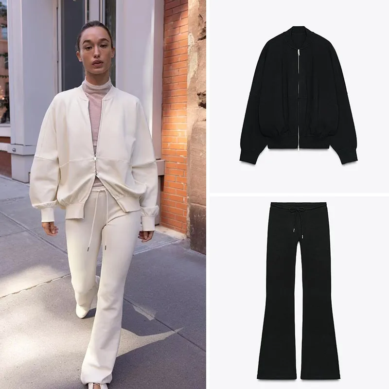 

New Arrival Autumn Women's Jaet 36485072800620 Pants 3648562072800 Casual Sle Stand Fit Long Sve Zipper Closure