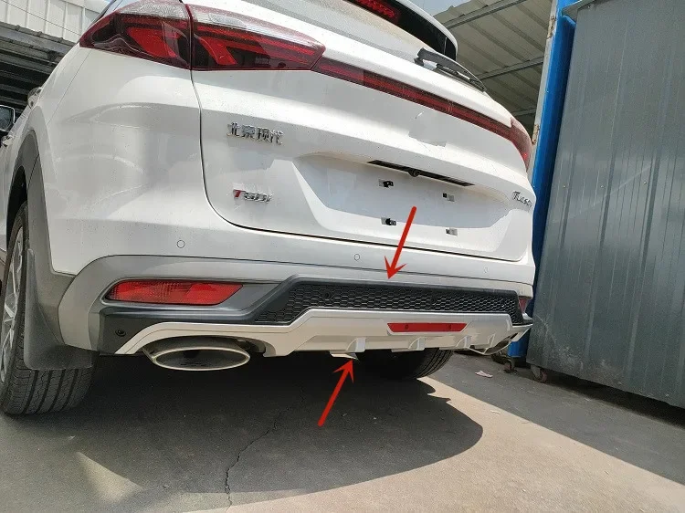 For Hyundai Tucson 2019 High-quality ABS Engineering plastics front and rear bumpers anti-scratch protection car accessories