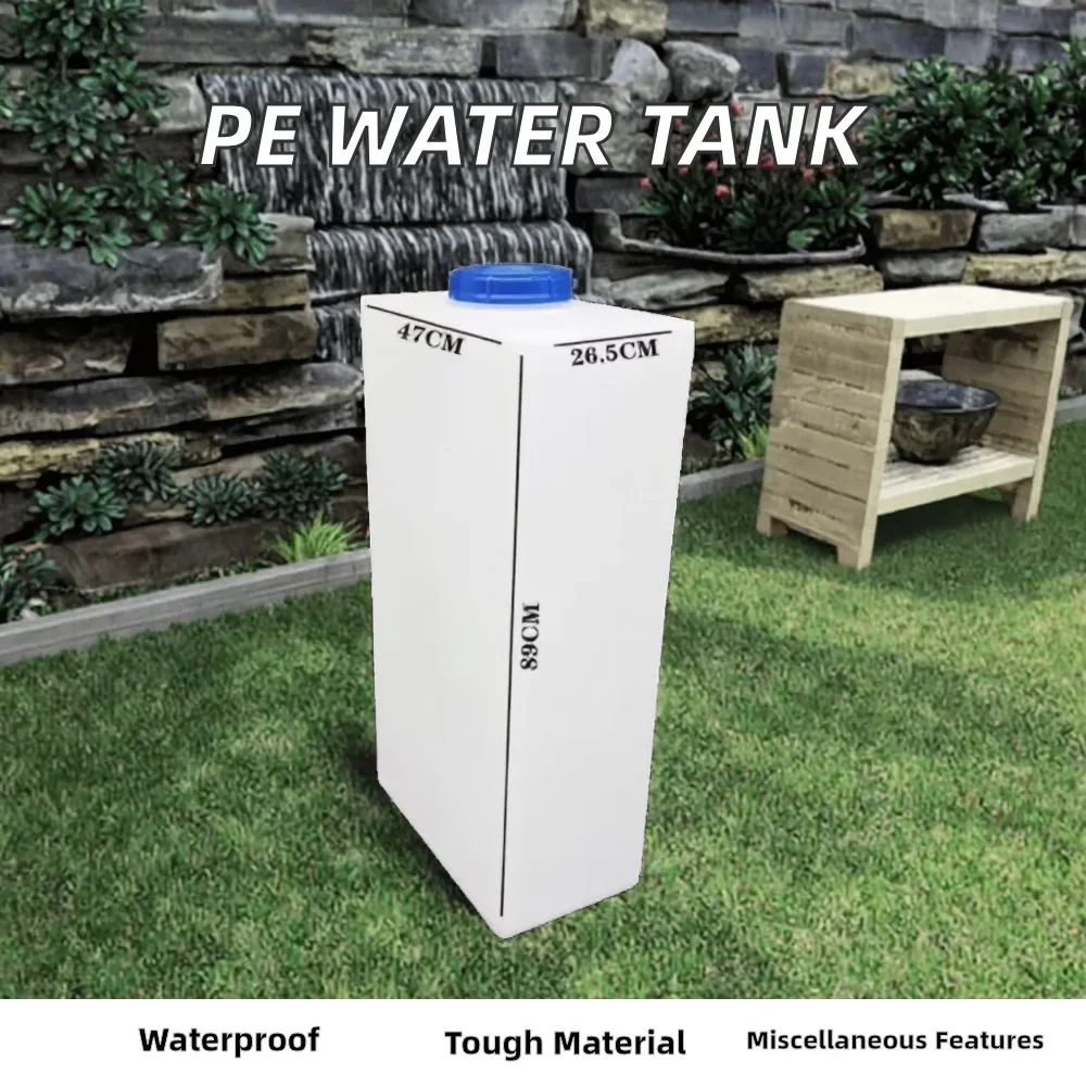 1. Customized ultra-narrow rectangular PE plastic water tank forvertical storage bucket truck equipment Fujian, China