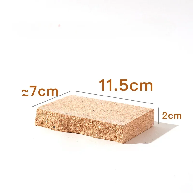 Muscle Brick Stone Photography Props Stone Shooting Cosmetics Jewelry Decoration Irregular Geometry Shooting Props