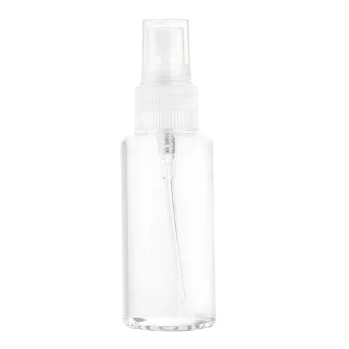 Imagen 2 del producto 30/50/100 Uds 5-200ml botella de plástico con tapa de pulverización loción PET champú contenedor de muestra cosmética vacía botellas de viaje