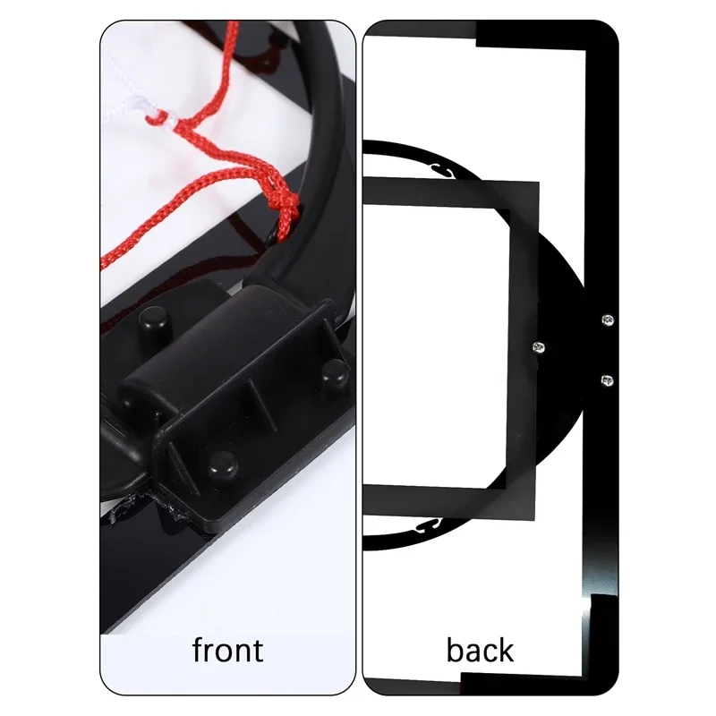 مجموعة واحدة من طوق كرة السلة الداخلي للأطفال، لعبة مضحكة وآمنة للأطفال، طوق كرة السلة للتمرين المنزلي