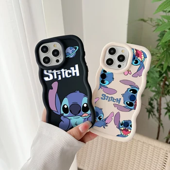 Disney dikiş telefon kılıfı için Xiaomi Redmi not 8 9S 10 10S 11 12 13 Pro artı 4G 5G şeker renk yumuşak TPU arka kapak