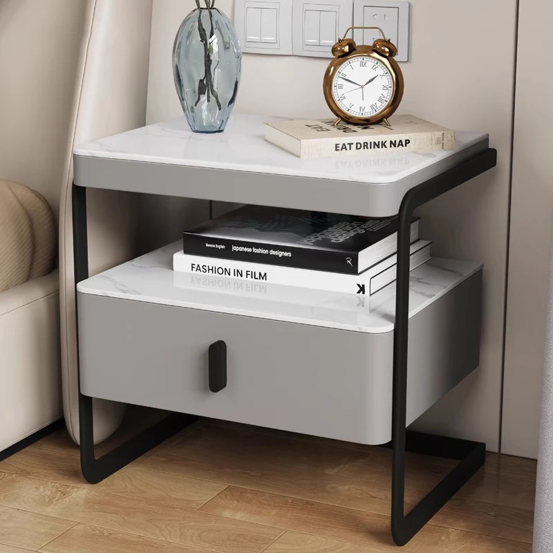 침실 커피 침대 옆 테이블 모바일 북유럽 럭셔리 거실 스탠드 스토리지 서랍 주최자 muebles 복제 가구