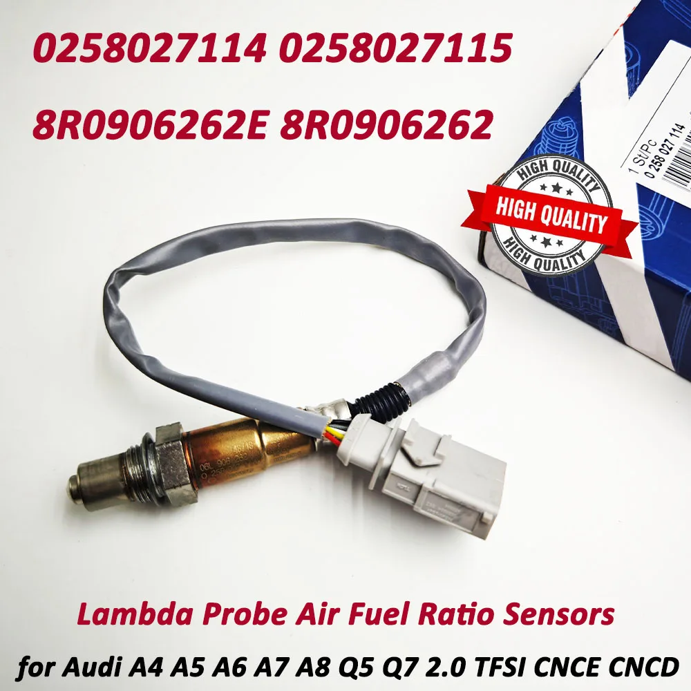 

OE 0258027114 0258027115 8R 0906262 Для B-osch O2 датчик кислорода для Audi A4 A5 A6 A7 A8 Q5 Q7 2,0 TFSI CNCE 8R 0906262 E 0258027060