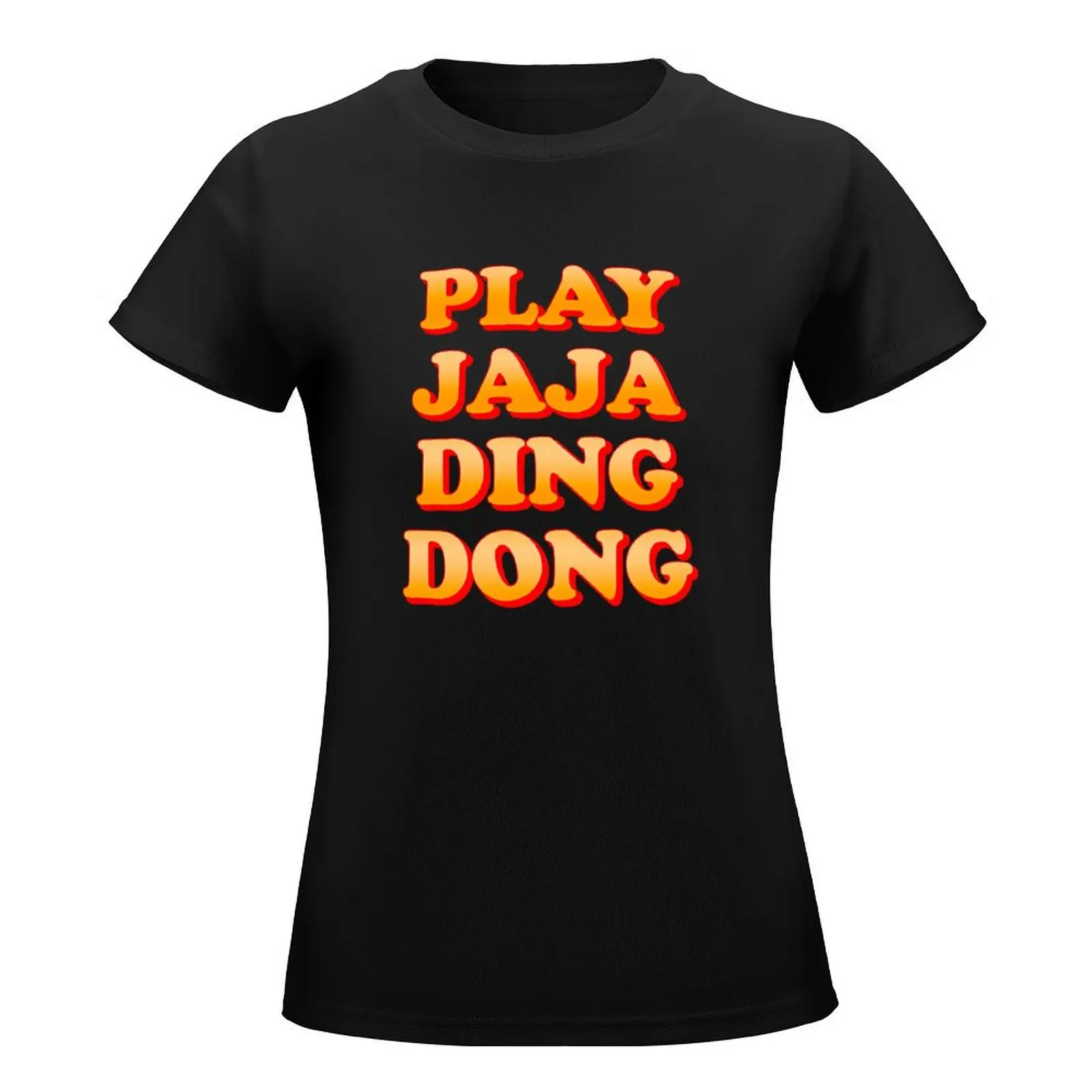 Fire Saga Shirt Jaja Ding Dong Eurovision Song T-Shirt cute clothes sports fans t-shirt dress for Women graphic