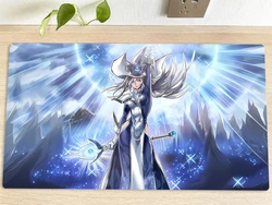 YuGiOh Table Playmat Silent Magician TCG CCG Mat Trading Card Game Mat Mouse Pad Gaming Play Mat Mousepad 60x35cm Free Bag